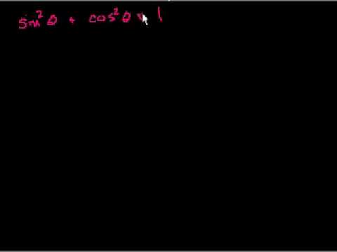 Trigonometric Identities Part 1