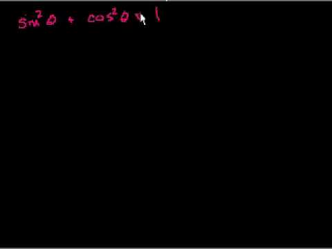 A thumbnail for: Trig identities and examples