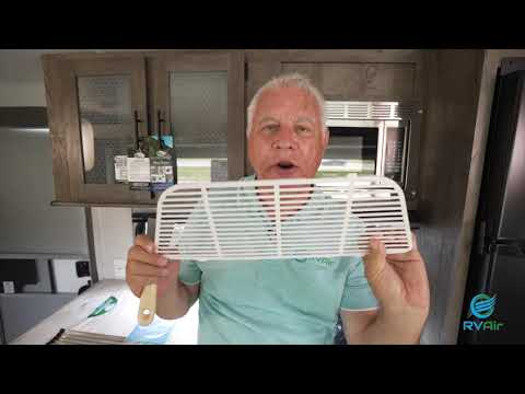 How to Clean Your RV AC Filter AC-125G & Replace the RV Air Coleman RV Air Conditioner Filter