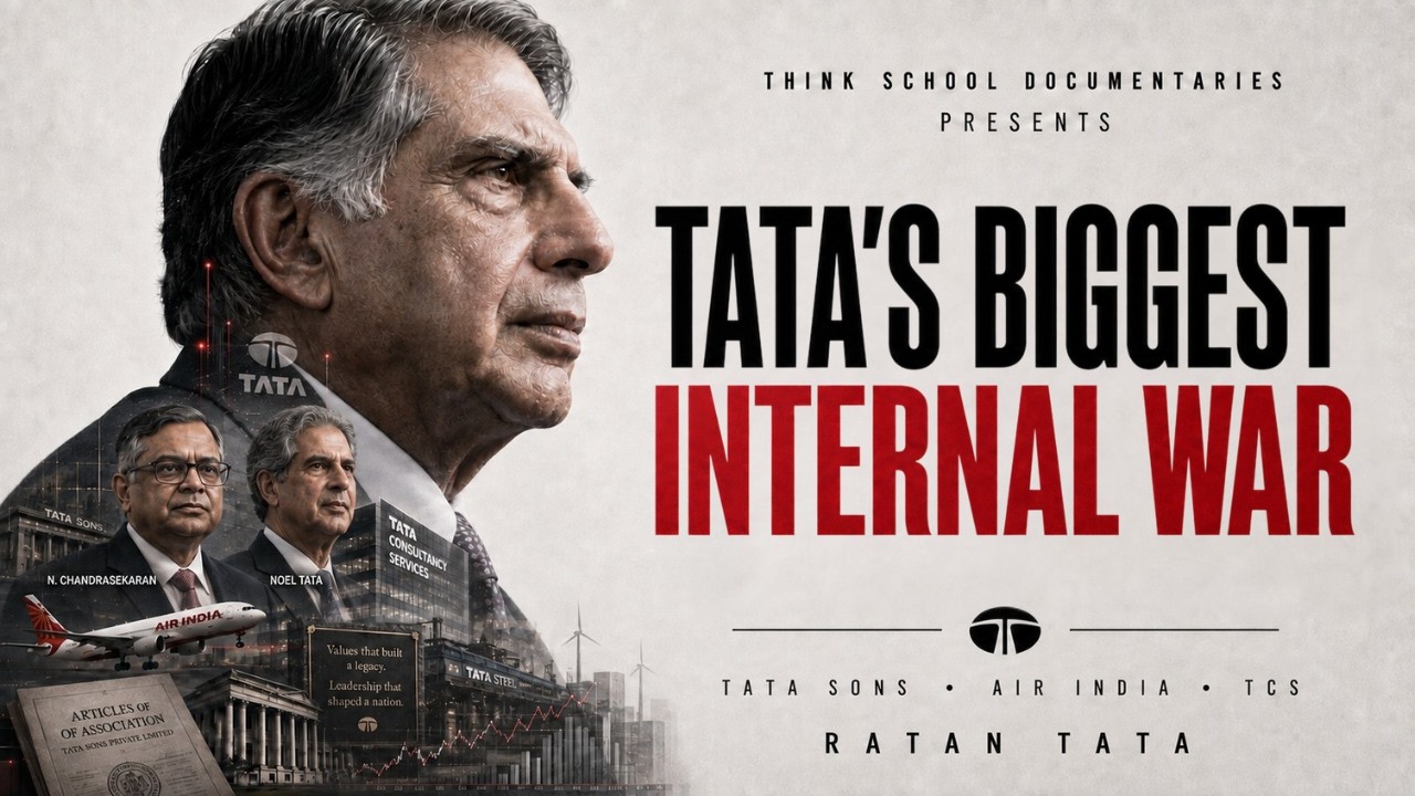 TATA CIVIL WAR: How ONE Man Broke India’s Most Trusted Empire? | Tata Case Study