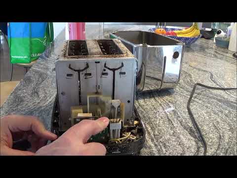 Phillips Toaster is busted. Lets see if I can fix it!