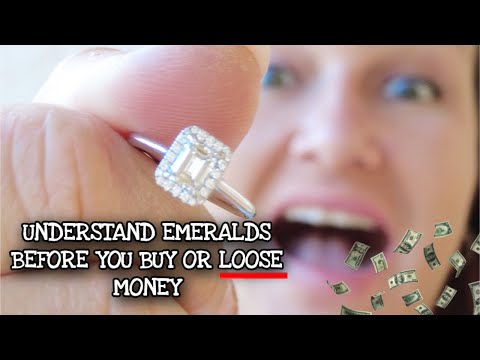 Emerald cut diamonds EXPLAINED | Custom Emerald Cut Diamond Halo Engagement Ring