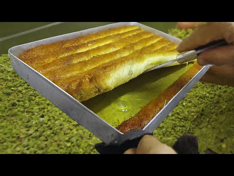 Registered Turkish Desserts!!! with Pistachios - KADAYIF - Sweetest Cuisine ever!