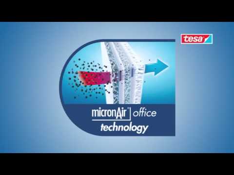 Feinstaub im Büro - Lösung von tesa - tesa air clean