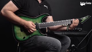 Video thumbnail for ESP USA M-II NTB FR FM EMG Dark Lime Sunburst | TV Guitar Center by TVGuitarCenter