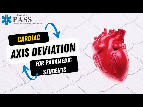 Cardiac Axis Determination & Deviation for Paramedic Students. Pass the NREMT with Pass with PASS!