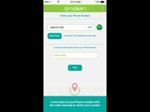 Amaken - Phone locator on map video thumbnail