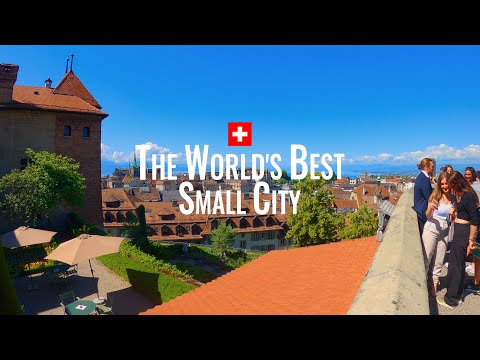 LAUSANNE Switzerland 4K | The Olympic Capital