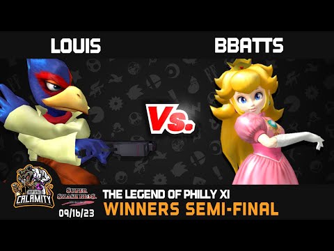 The Legend of Philly IX | #SSBM SIngles - Louis vs Bbatts - Winners Semi-Final