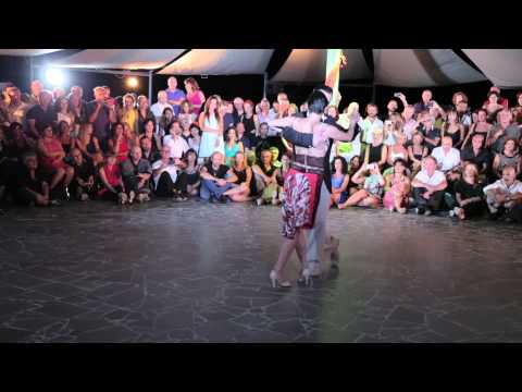  Michelle Erdemsel  and  Murat Erdemsel  are  dancing  at  Catania Tango Festival  in  2014