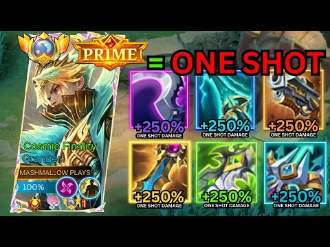 21 Kills!! 100% Brutal Damage Build Granger One Shot Delete!! ~ Build Top 1 Global Granger ~ MLBB
