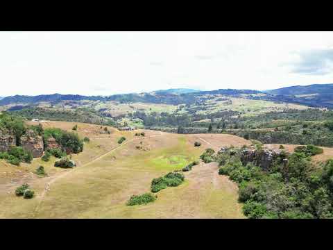 🦅 Falcon Valley II 🇨🇴  Suesca, Cundinamarca Colombia 4K  I Aerial View