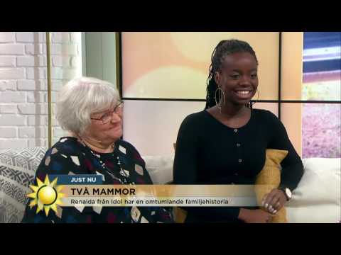 Renaida från idol har en omtumlande familjehistoria - Nyhetsmorgon (TV4)
