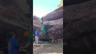 Video thumbnail of Culebra Bastarda, 6c+. Albarracín