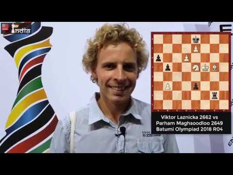 Viktor Laznicka beats Maghsoodloo with a pawn storm