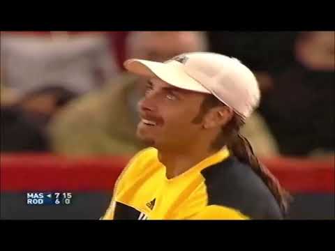 Massu vs Roddick Hamburg 2005 1R Highlights