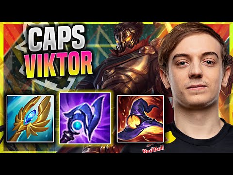 CAPS IS SO CLEAN WITH VIKTOR LUDEN'S! - G2 Caps Plays Viktor MID vs Cassiopeia! | Season 11
