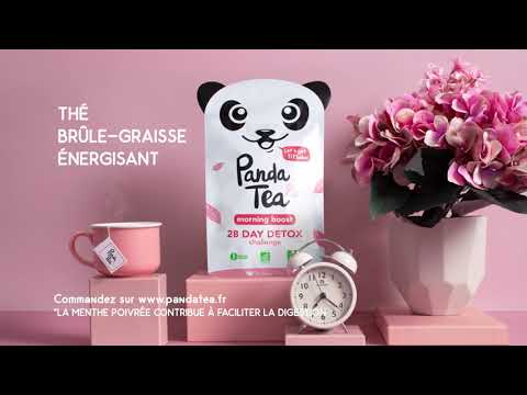 PANDA TEA Green Energy Thé Vert Energisant 28 sachets