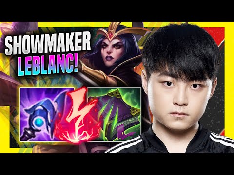 WHEN SHOWMAKER PLAYS LEBLANC MID! - DK ShowMaker Plays Leblanc Mid vs Katarina! | Season 11