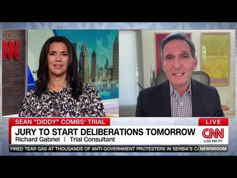 Richard Gabriel on CNN Live | Sean "Diddy" Combs Trial Deliberations | 6/29/25