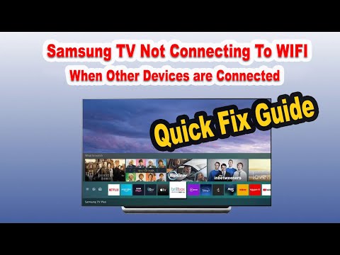 How to Fix WIFI Not Working On Samsung Tv But Working On Other Devices |Quick Fixes: video thumbnail
