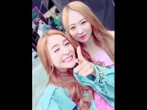150912 Nahyun - Twitter Video feat. Minjae