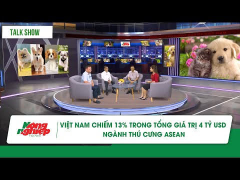 Việt Nam chiếm 13% trong tổng giá trị 4 tỷ USD ngành thú cưng Asean