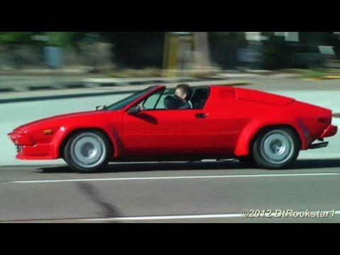 Lamborghini Jalpa Acceleration