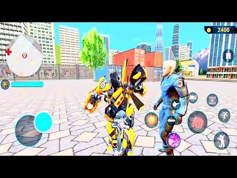 flying jet robot car transform games #3-Car games Android IOS gameplay ጌም ጨዋታ