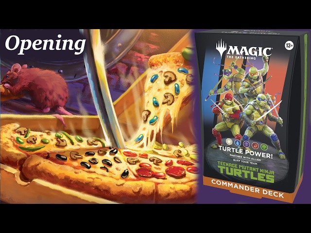 Vídeo relacionado con Mazo de Commander Turtle Power! de Magic: The Gathering | Teenage Mutant Ninja Turtles (Versión en Inglés)