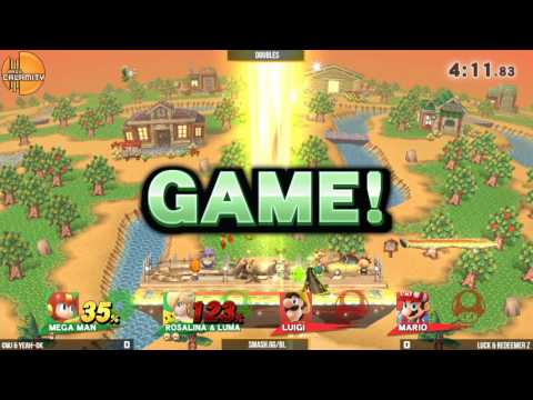 BL  Luck & Redeemer Z vs GwJ & Yeah~OK   Winners Qtr Finals   Smash 4 Doubles