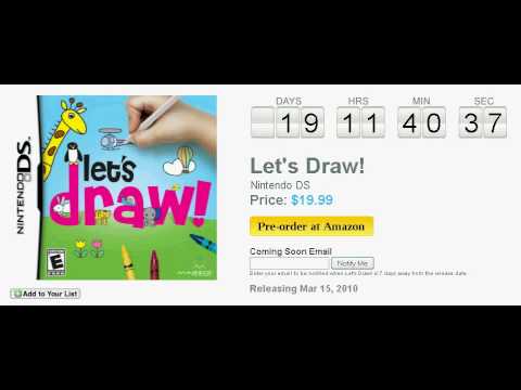 let's draw nintendo ds game