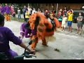 Aktraksi Cap Goh Meh Barongsai Salto 6kali Di Pasar Semperiuk 2018