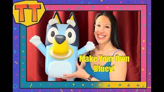 Tina Tries 3D Printing: 2 Foot Bluey