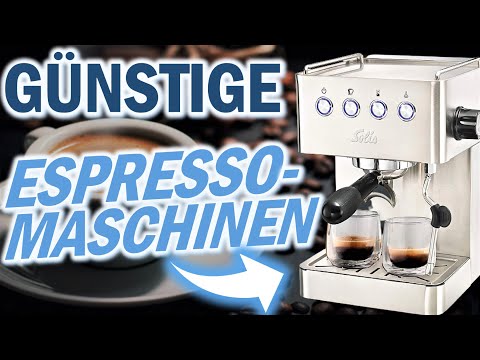 Top 3 GÜNSTIGE ESPRESSOMASCHINEN 2026 | Günstige Espressomaschinen Vergleich | Espresso