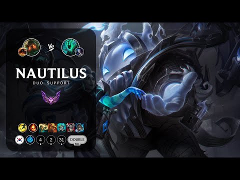 Nautilus Support vs Thresh - KR Master Patch 13.21