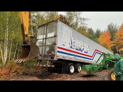 Converting a 53 foot trailer into a shed garage
