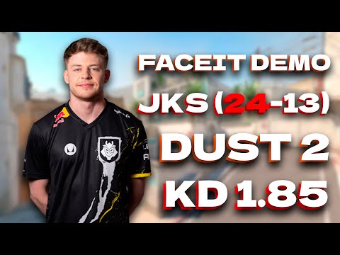 CS2 POV jks (24/13) vs FACEIT (DUST 2) FACEIT DEMO