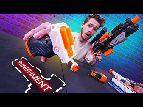 NERF Mystery Build Your Weapon Challenge! Video