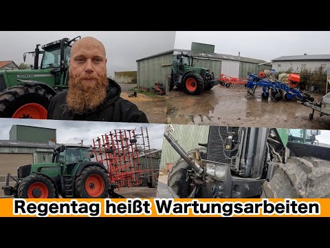 FarmVLOG#662 - Maintenance and care work is required for the machines