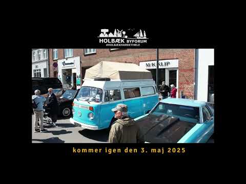 Biler i bymidten Holbæk kommer den 3. maj 2025