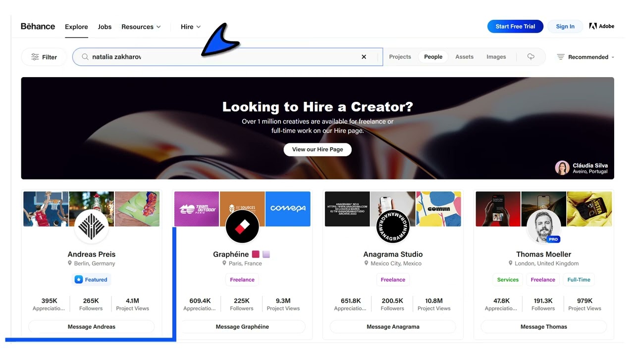 How to Find a Designer on Behance in 20 Seconds | Easy Tutorial