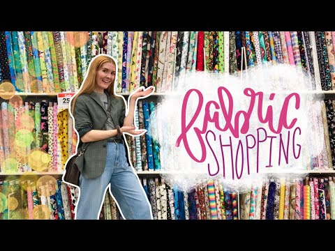 Let’s Explore A Fabric Store💕 (Teaching You How To Buy & Choose Fabric)
