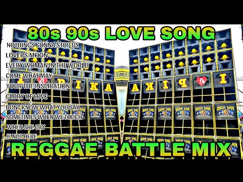 80s 90s LOVE SONG MEDLEY_REGGAE BATTLE MIX_DJ DARWIN REMIX