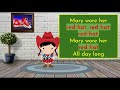 Mary Wore Her Red Dress