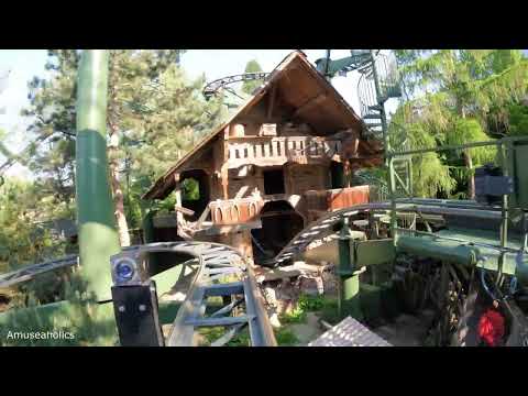 Matterhorn Blitz 4K Front Row On Ride POV | Europa Park | Amuseaholics