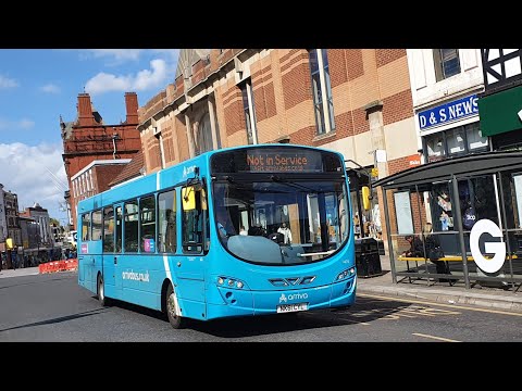 EXPRESS DRIVING: Route X12 | NK61CYL/1476 - Arriva North East: VDL SB200/Wright Pulsar 2
