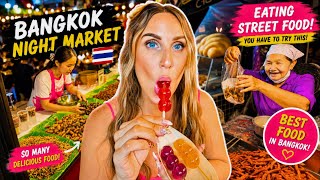 Bangkok’s CRAZIEST Night Market! 🇹🇭 Train Night Market Srinagarindra