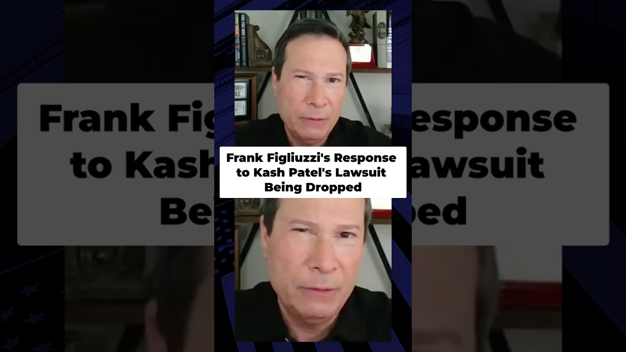 Victory for Free Press! Frank Figliuzzi's response to Kash Patel's lawsuit being dropped