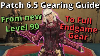 From New Level 90 to End Game Gear! Endwalker 6.5 Gearing Guide!